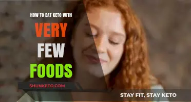 Simplify Your Keto Journey: Mastering Minimal Food Choices Effortlessly