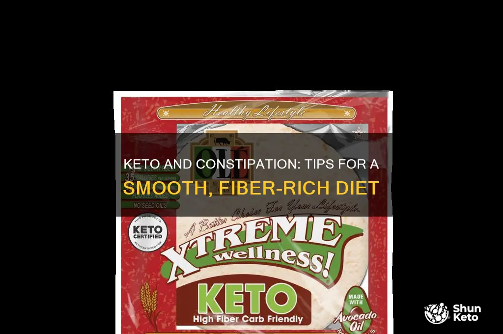 how to eat keto without getting constipated