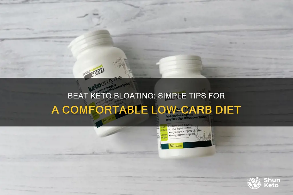 how to eat keto without the bloating