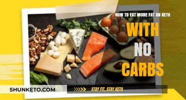 Boost Your Keto Fat Intake: Carb-Free Strategies for High-Fat Success