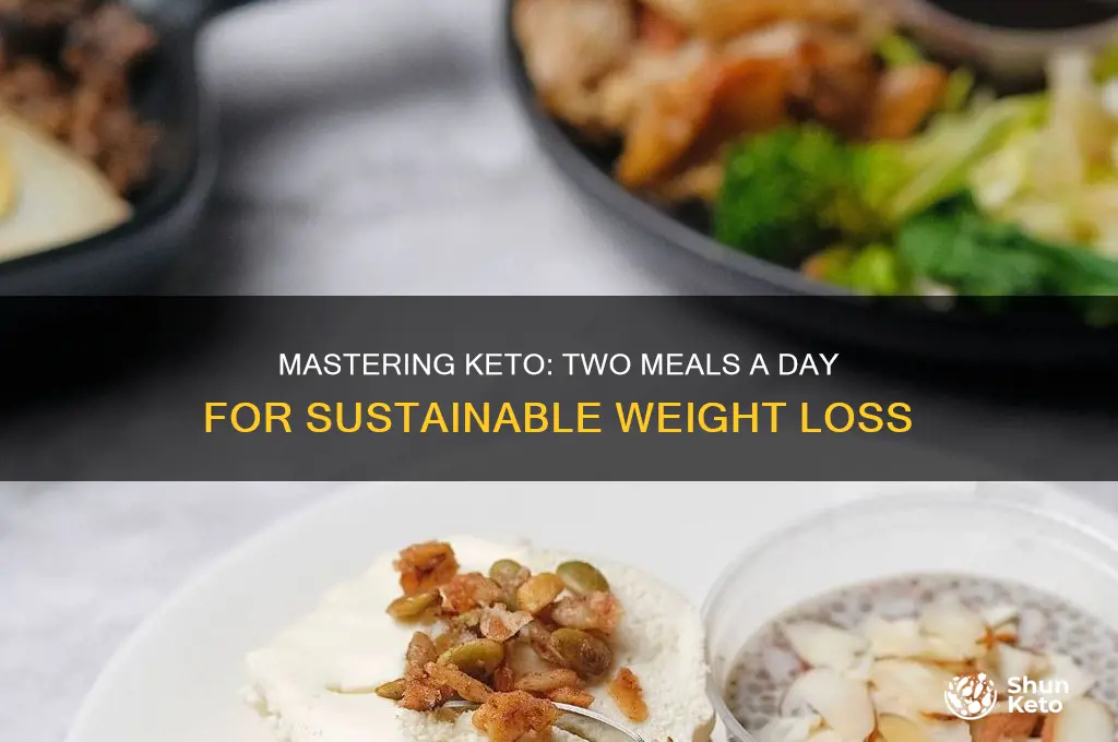 how to eat on two meals a day keto berg