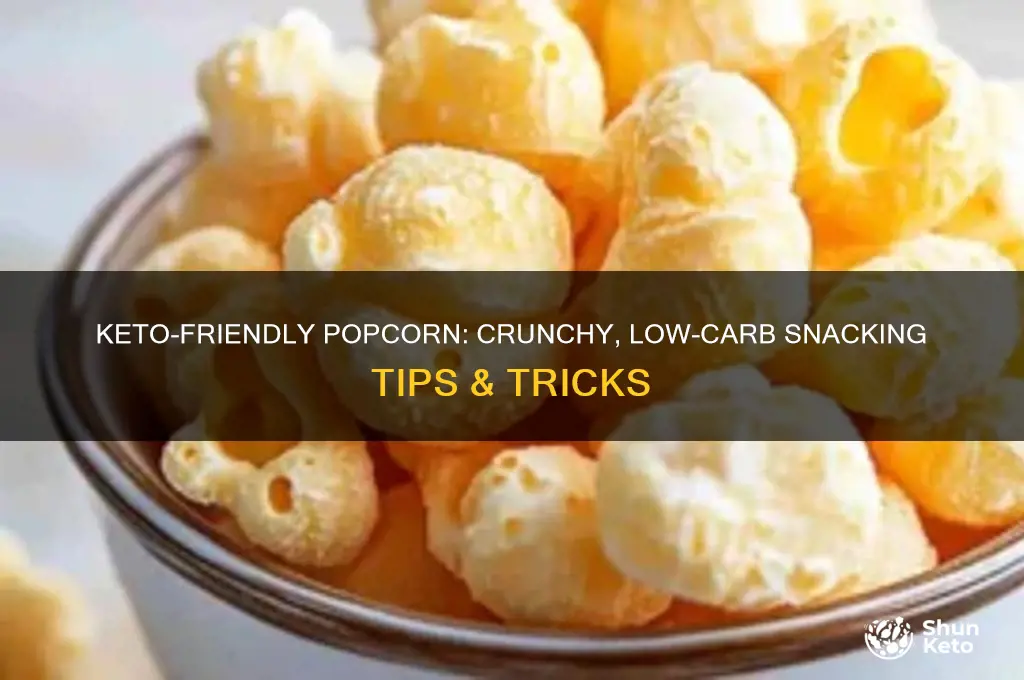 how to eat popcorn on keto