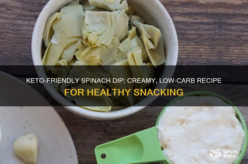 how to eat spinach dip keto