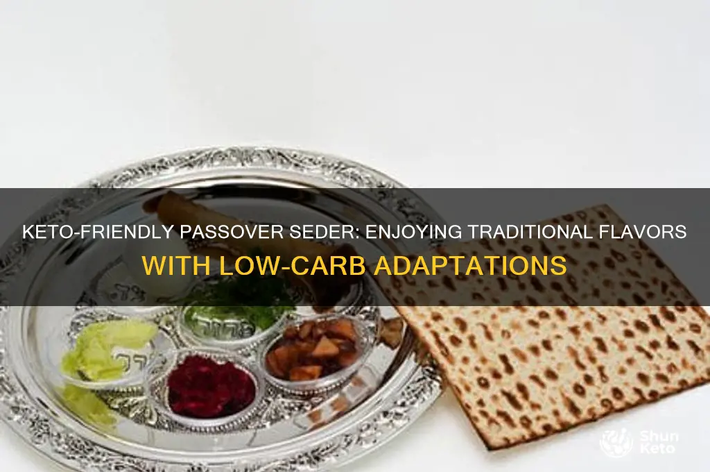 how to eat the seder meal on keto