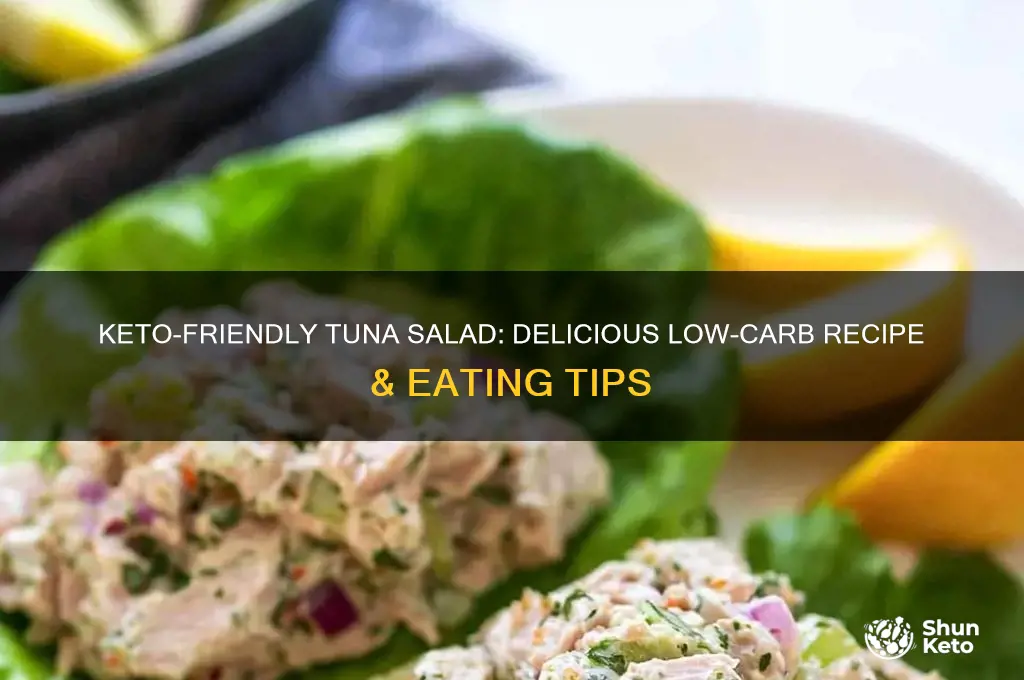 how to eat tuna salad on keto