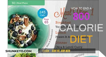 Breaking Free: Navigating Post-800 Calorie Dieting