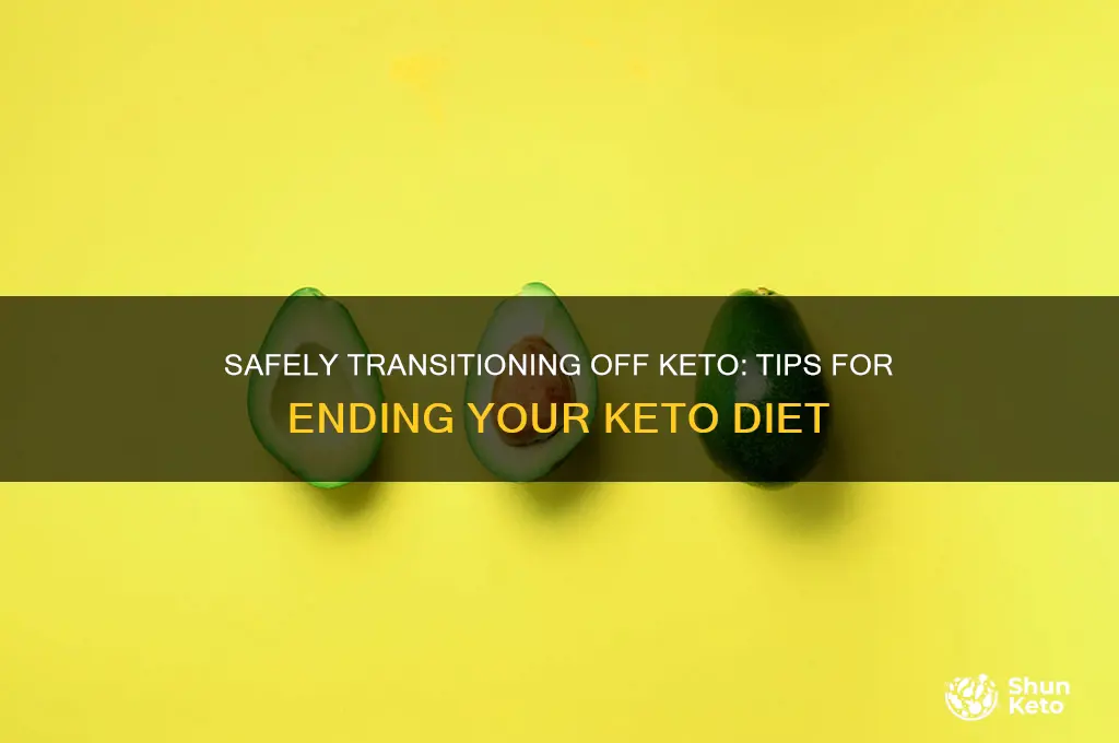 how to end a keto diet