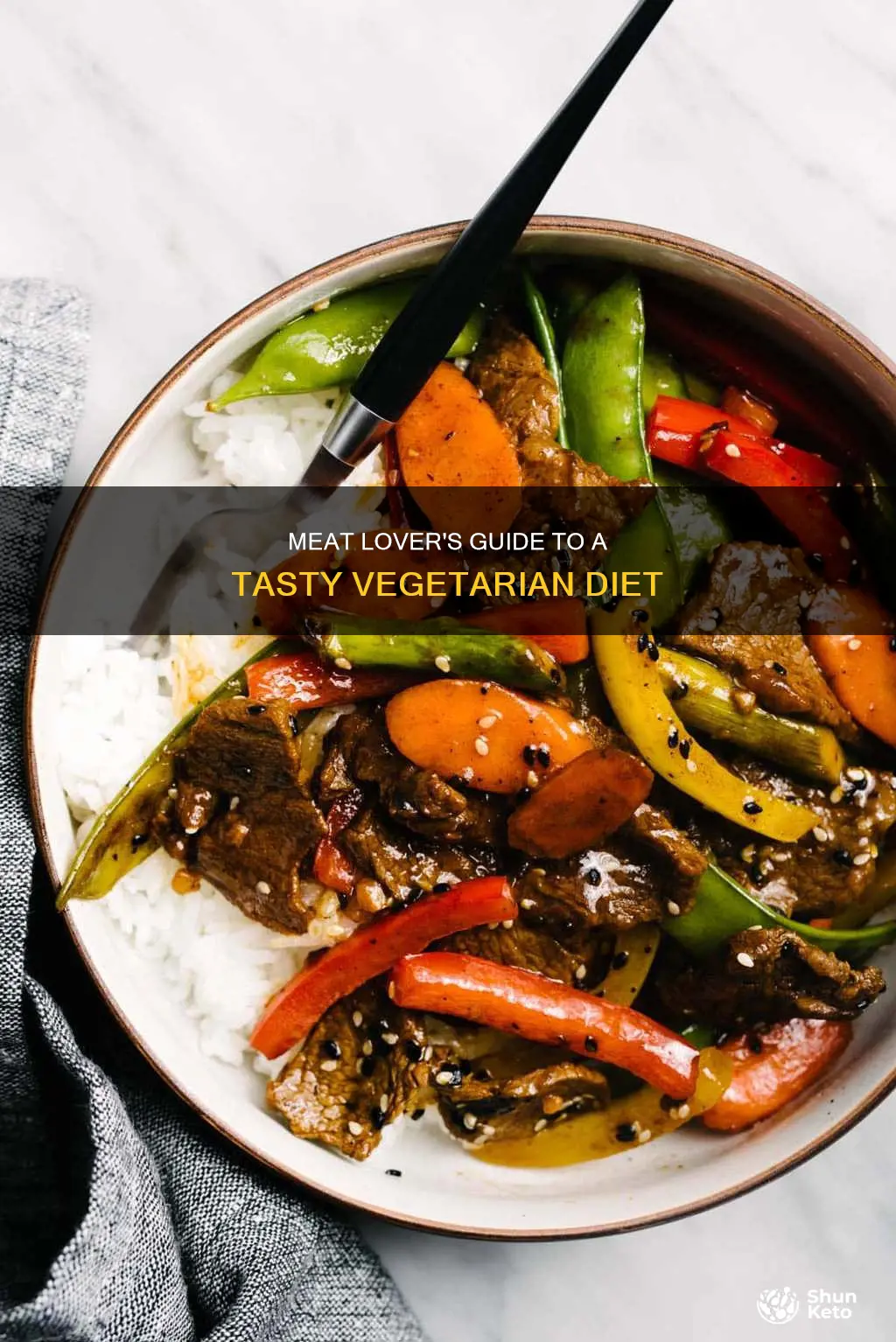 how to feed a meat lover a vegetarian diet