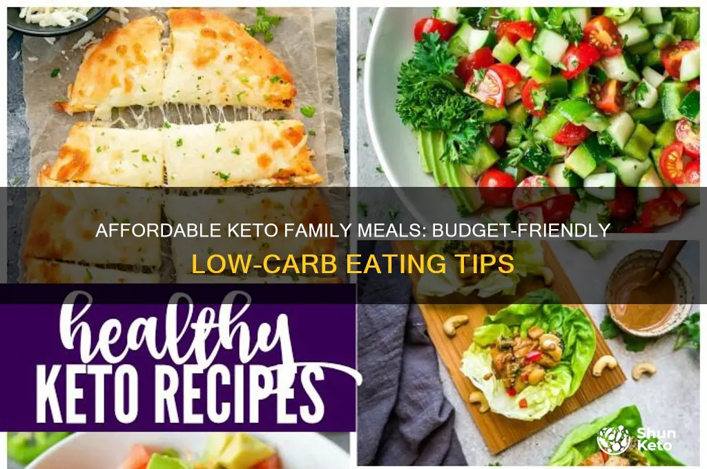 how to feed family cheap on keto diet