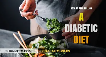 Diabetic Diet: Feeling Full and Satisfied