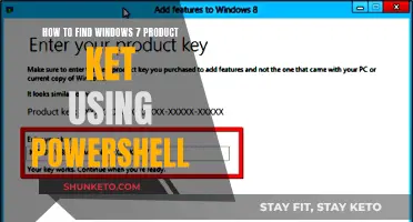 Finding Windows 7 Product Key: A PowerShell Guide