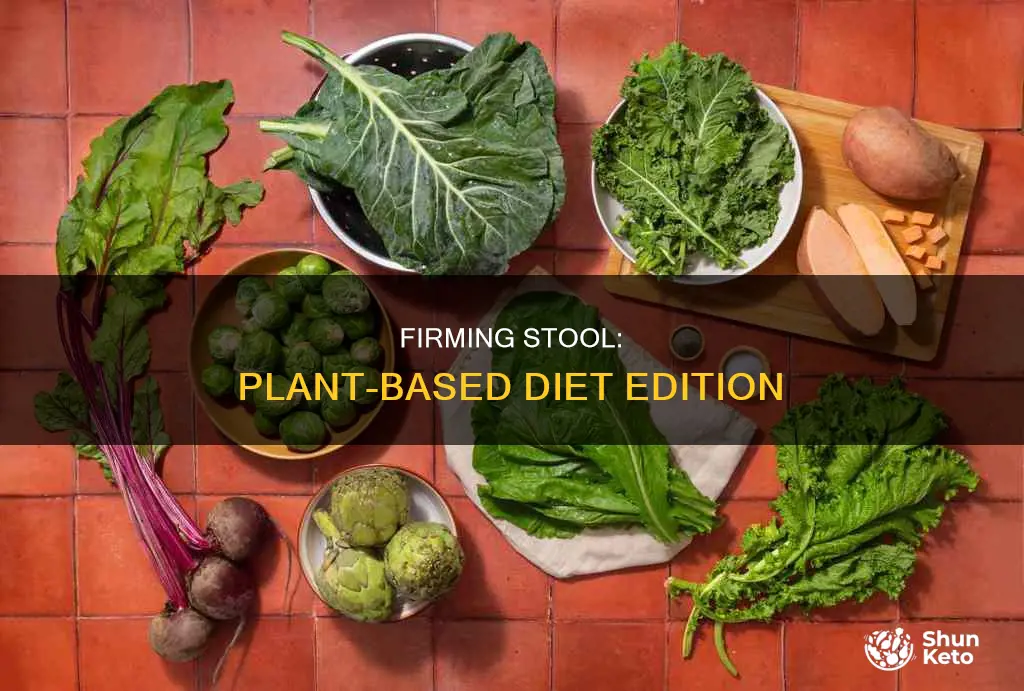 how to firm stool on plant based diet