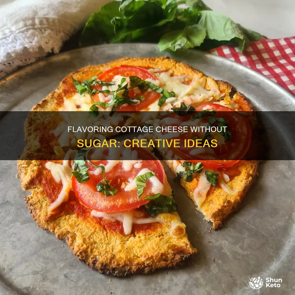 how to flavor cottage cheese on a no sugar diet
