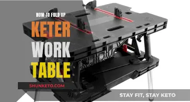 Folding Keter Work Table: A Step-by-Step Guide