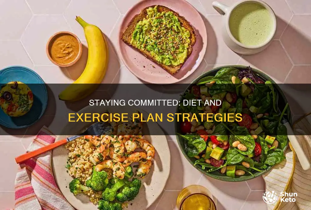 how to follow a diet and exercise plan