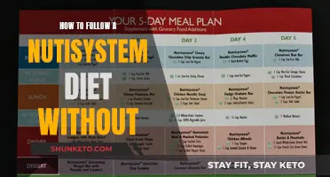 Nutrisystem Diet: Sticking to the Plan Without Sacrificing