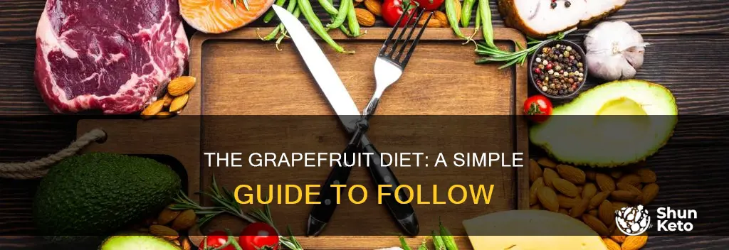how to follow the grapefruit diet