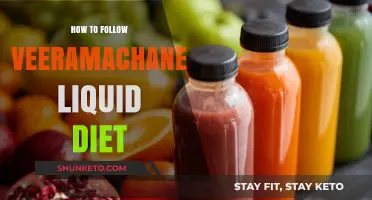 Liquid Diet: Veeramachaneni's Way to Weight Loss
