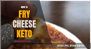 Frying Cheese the Keto Way: A Tasty, Easy Treat