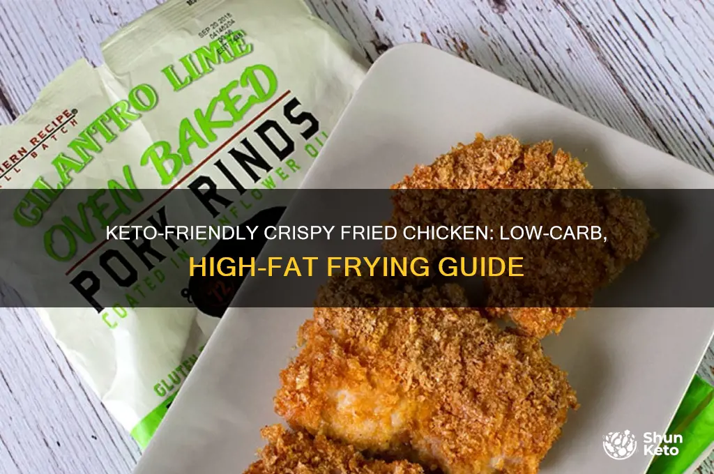 how to fry chicken in keto diet