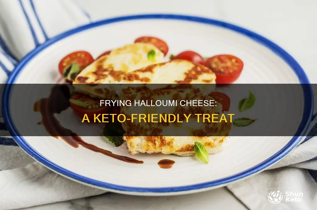 how to fry halloumi cheese keto