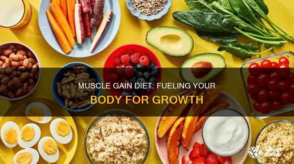 how to gain muscle diet plan