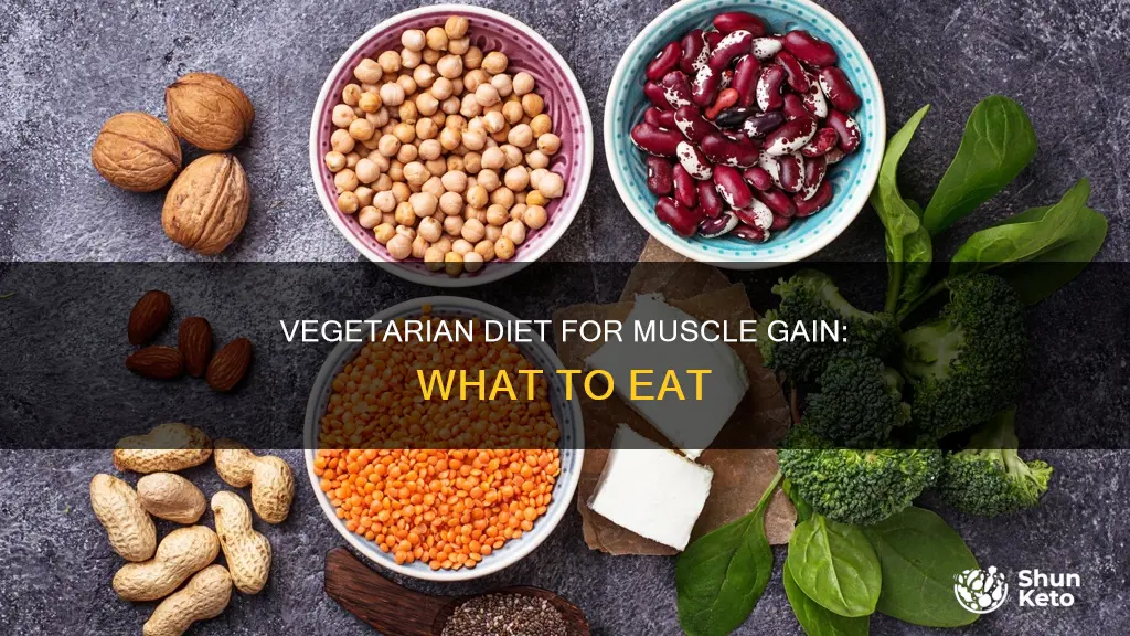 how to gain muscle mass on a vegetarian diet