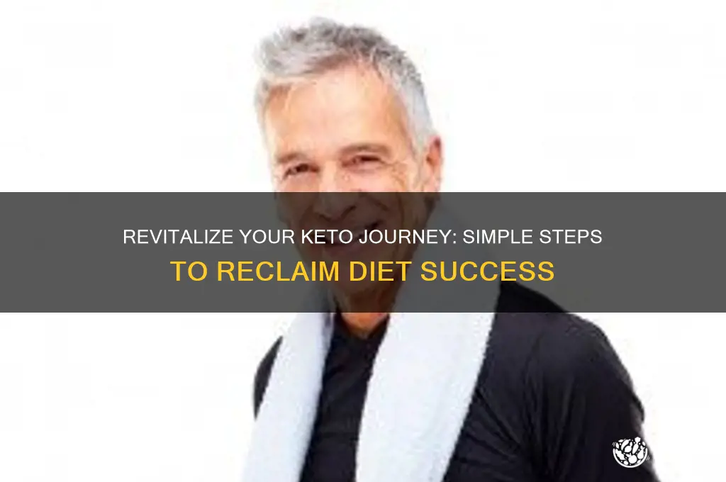 how to get back on track with keto diet