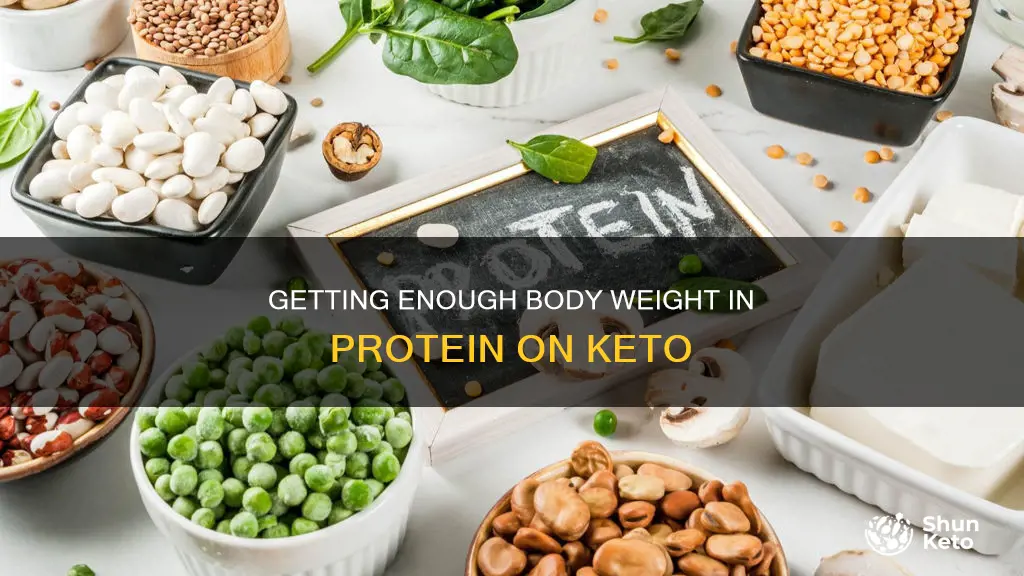 how to get body weight in protein on keto