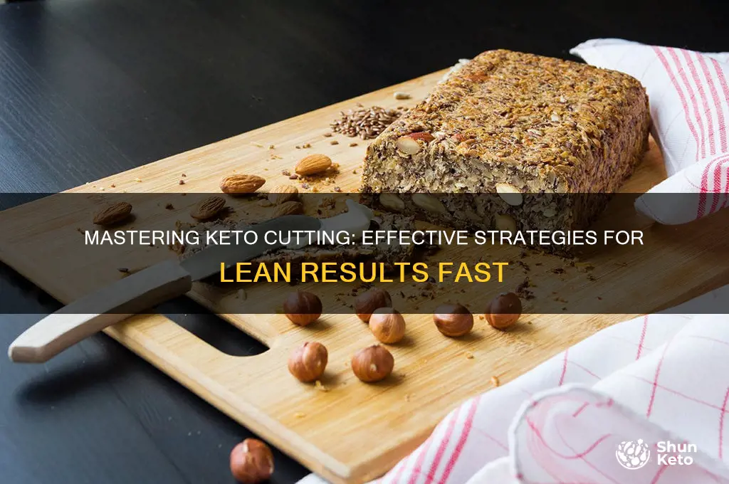 how to get cut on keto diet