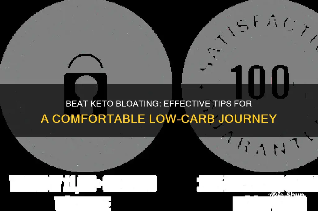 how to get rid of bloating on keto diet