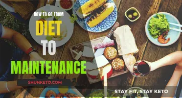 Transitioning from Diet to Maintenance: A Guide to Success
