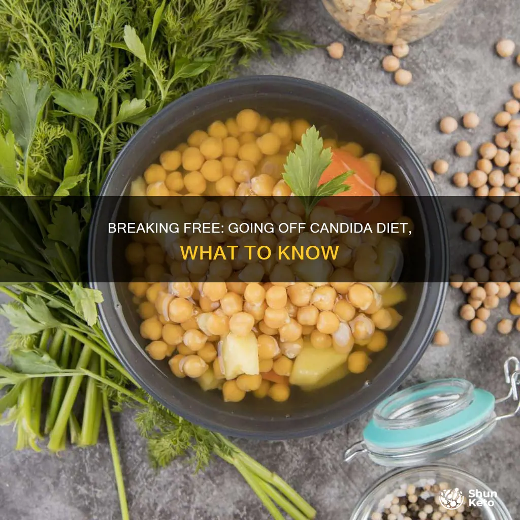 how to go off candida diet