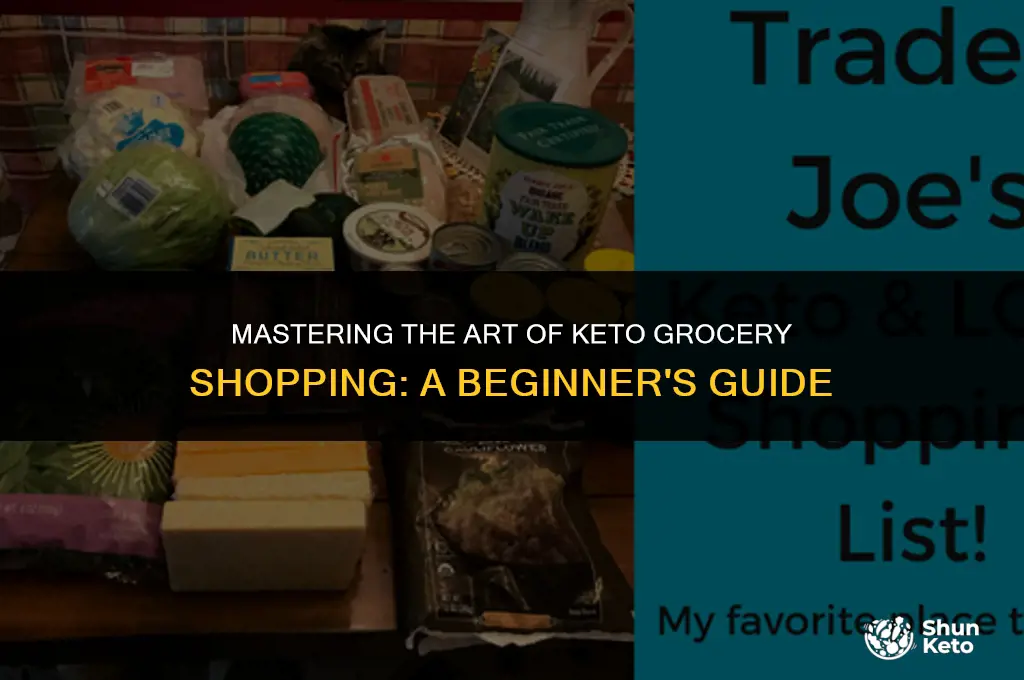 how to grocery shop smartly keto