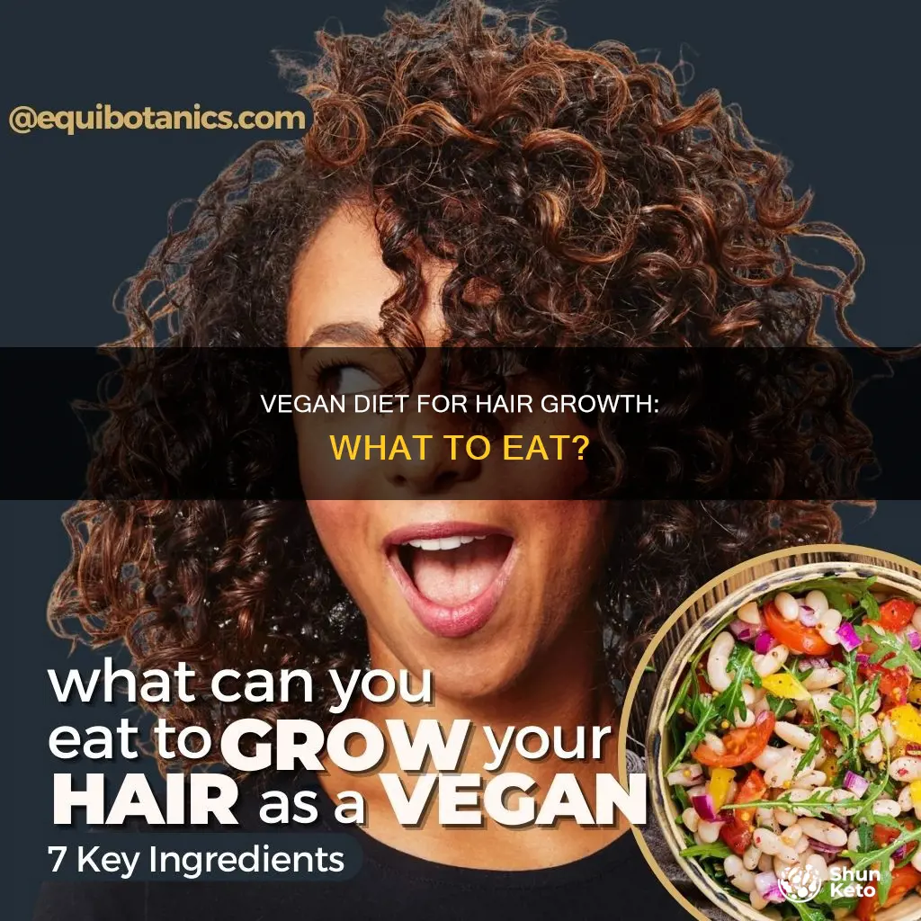 how to grow hair on a vegan diet