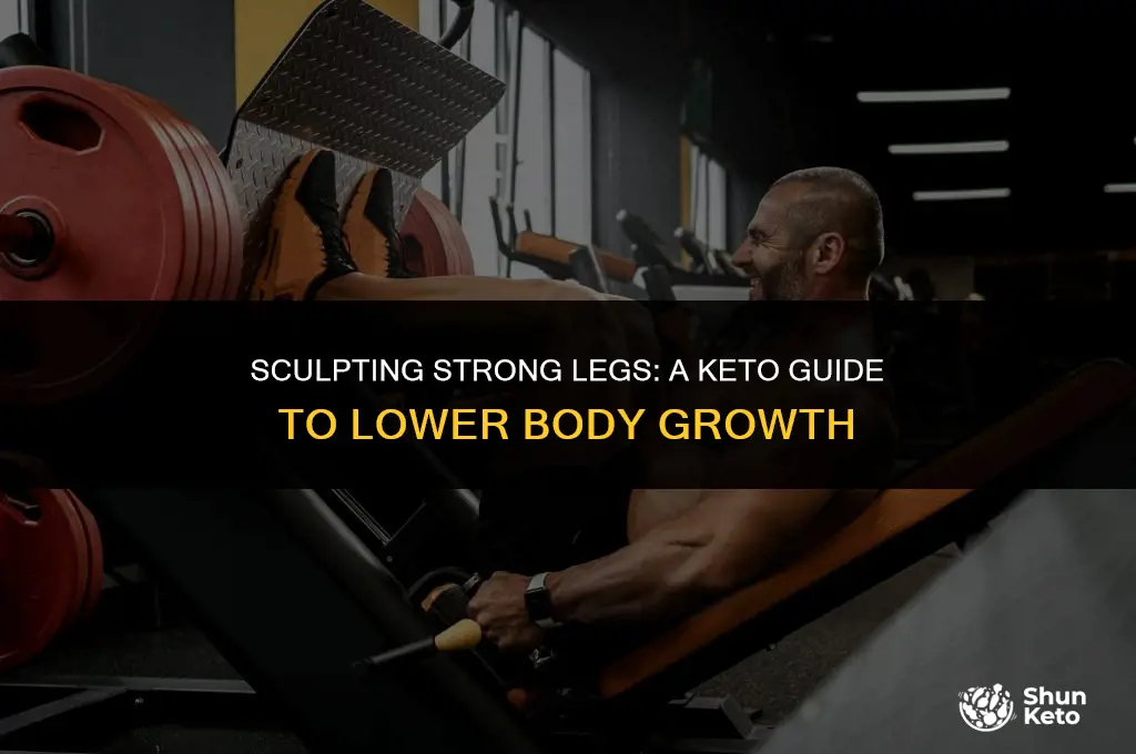 how to grow lower body on keto