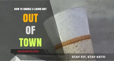 Liquid Diet, Travel Edition: Strategies for Success