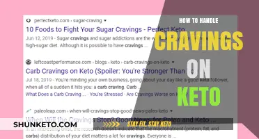 Conquering Keto Cravings: A Guide to Staying on Track