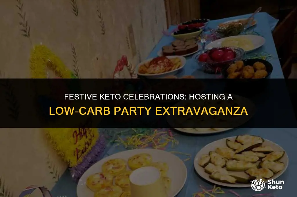 how to have a keto party