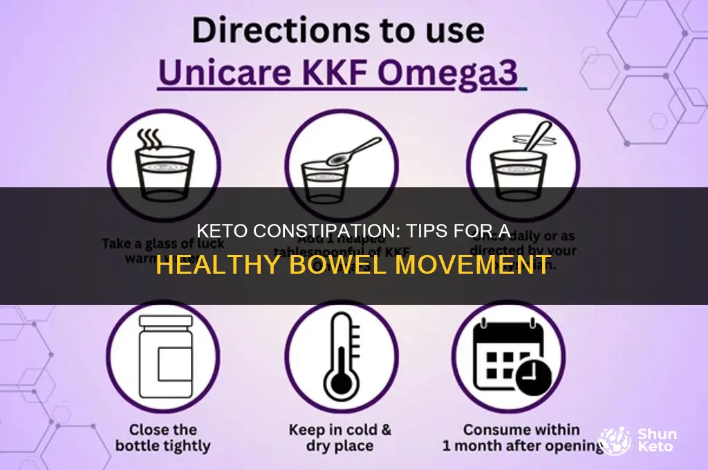 how to have a solid poop on keto