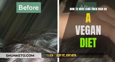 Vegan Diet Secrets for Thick, Long Hair