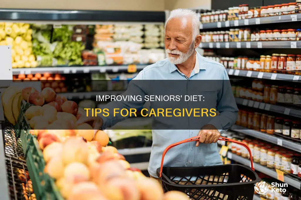 how to help seniors with poor diet