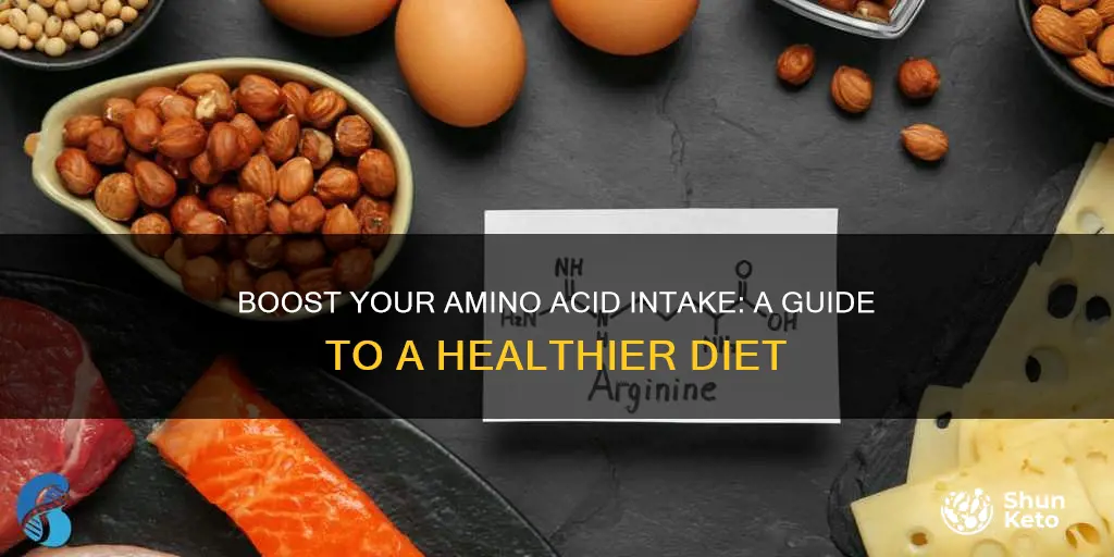 how to increase amino acids in diet