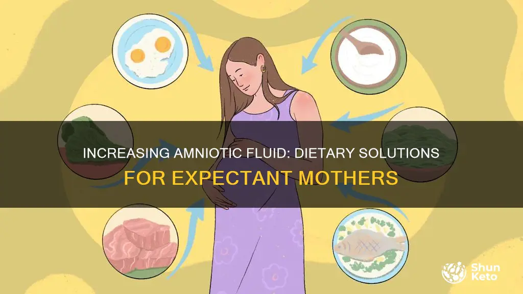 how to increase amniotic fluid by diet