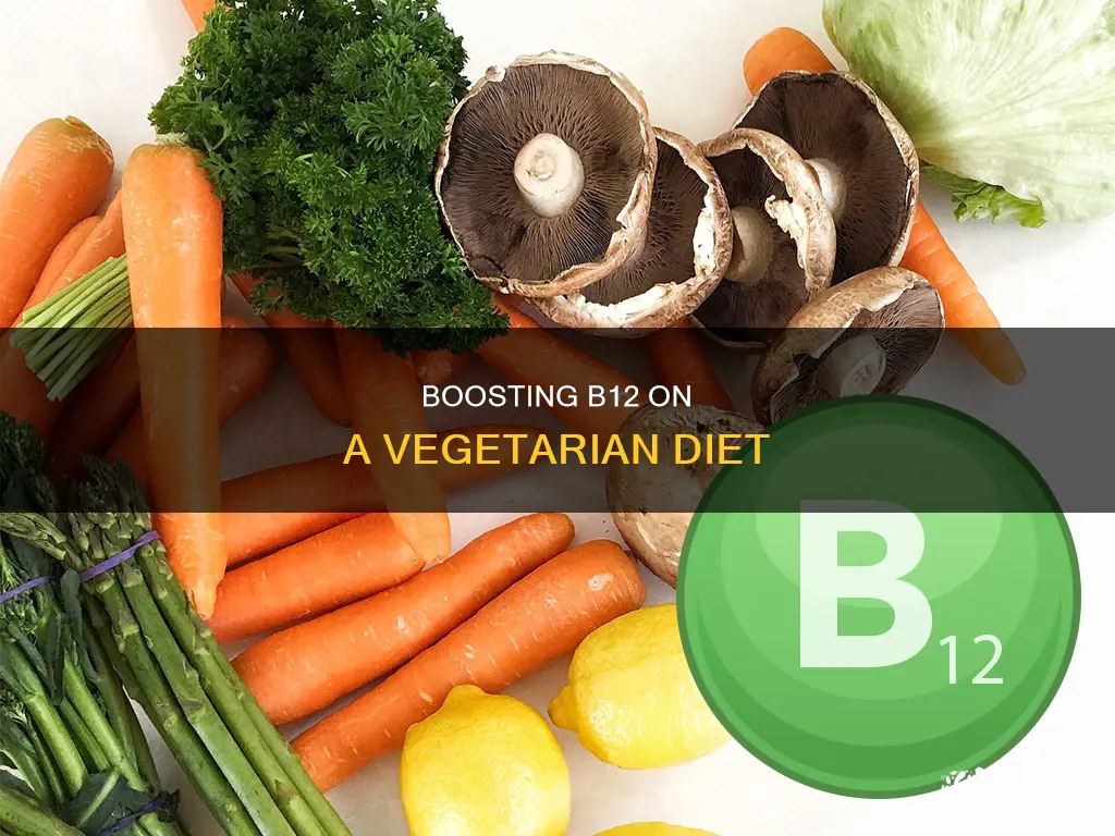 how to increase b12 in body vegetarian diet