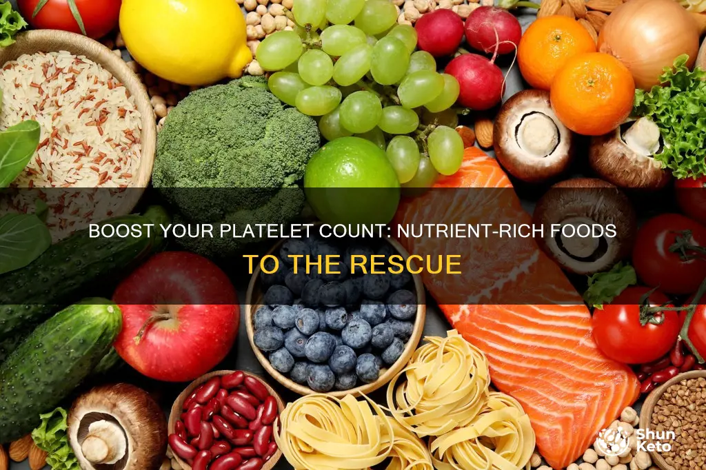 how to increase blood platelets by diet