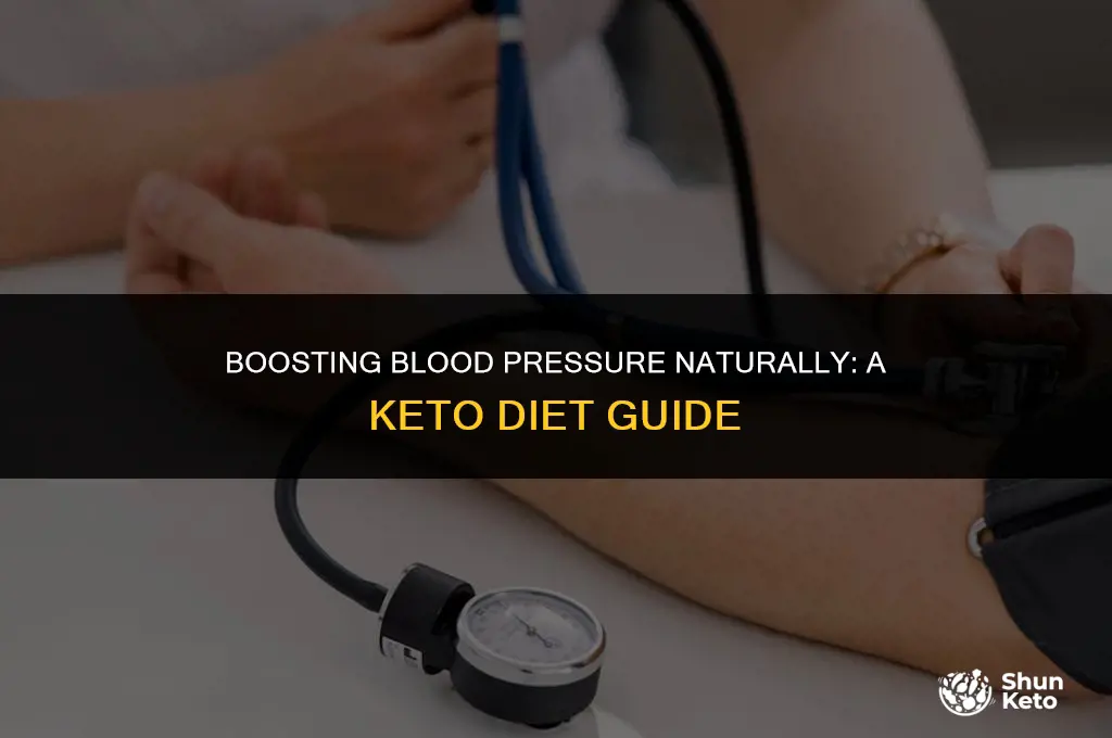how to increase bp on keto