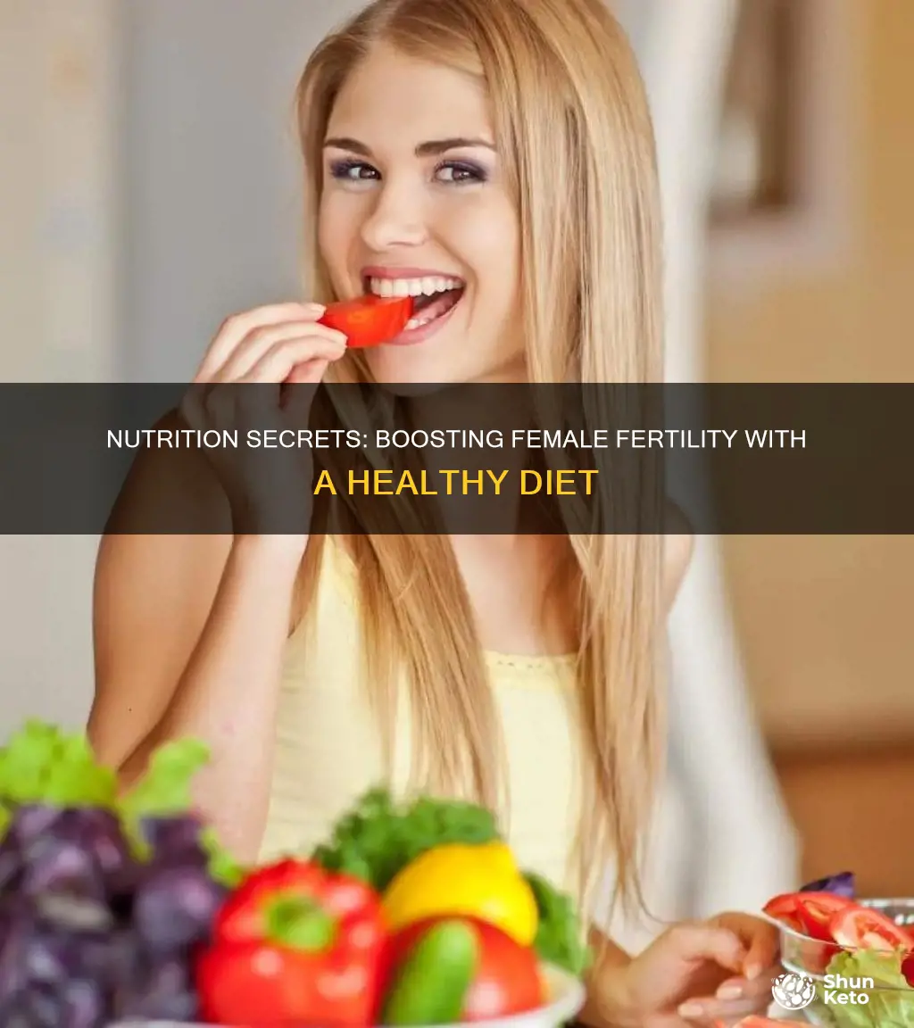 how to increase female fertility through diet