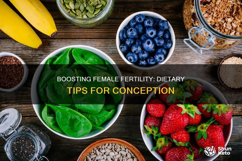 how to increase female fertility through diet