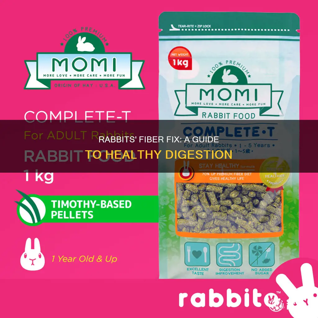 how to increase fibre in rabbits diet